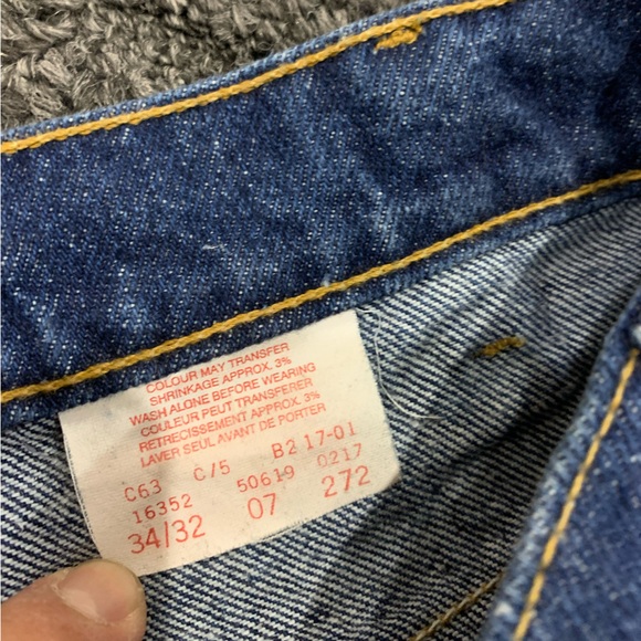 Vintage Orange Tab Levi’s 619 Denim - Picture 4 of 5